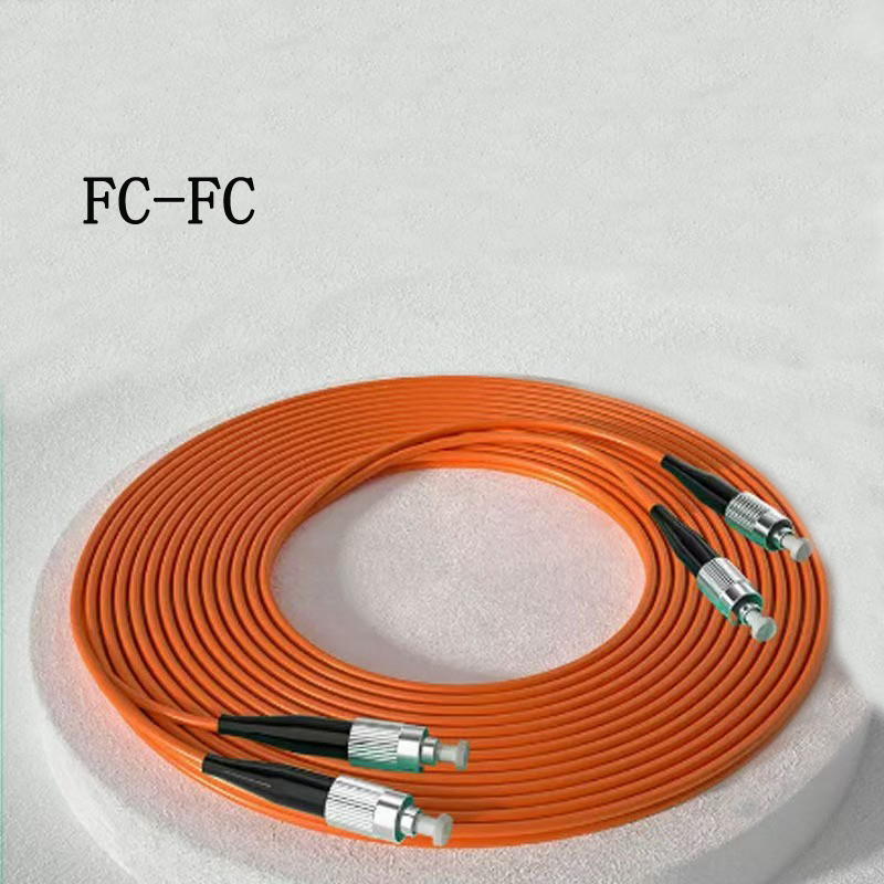 LC-FCMulti-mode dual-core fiber jumper Different joints can be customized