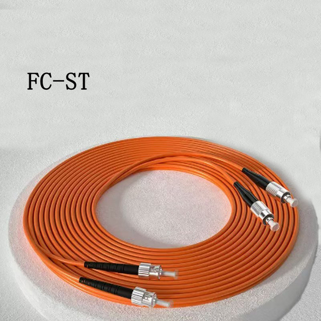 FC-FC Multi-mode dual-core fiber jumper Different joints can be customized