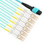 MPO optical fiber jumper LC