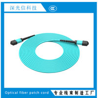 MPO optical fiber jumper LC