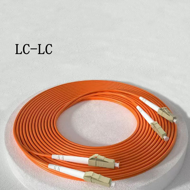 LC-LCCarrier-grade multi-mode dual-core fiber jumper Different joints can be customized